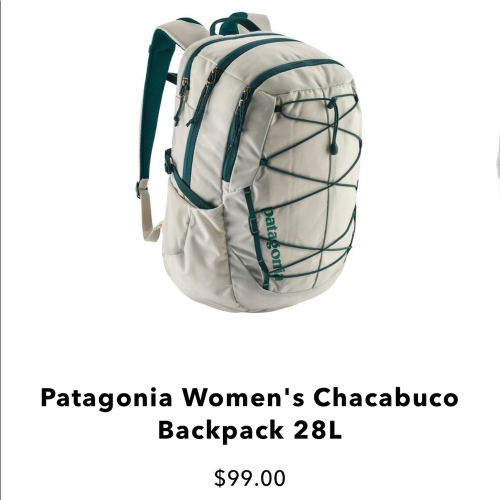 White Patagonia Backpack!! Still for sale
